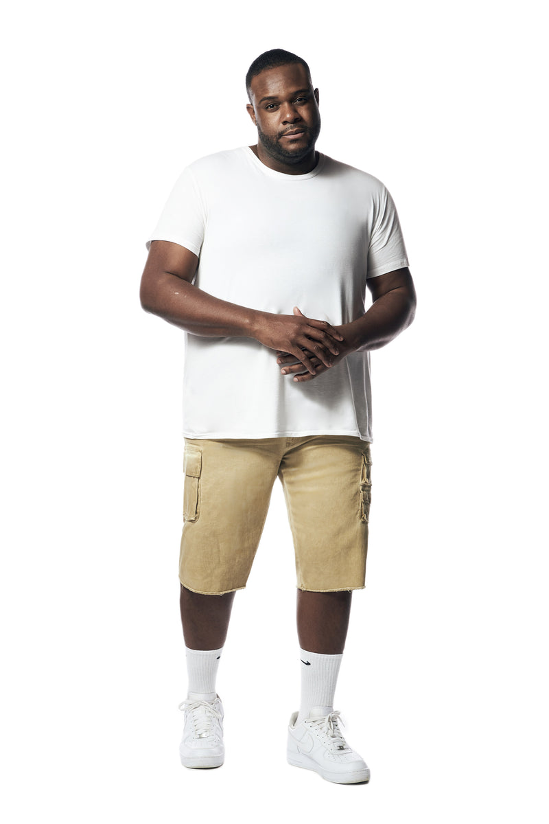 Big & Tall - Pigment Dyed Twill Utility Shorts