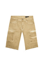 Pigment Dyed Twill Utility Shorts