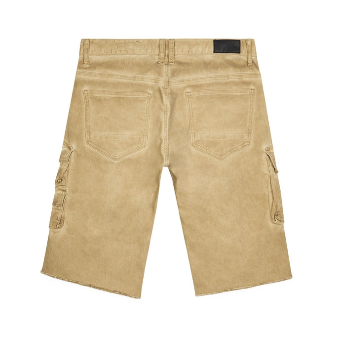 Pigment Dyed Twill Utility Shorts