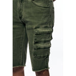 Pigment Dyed Twill Utility Shorts