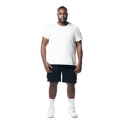 Smoke Rise Big and Tall Big and Tall - Essential Knit Twill Cargo Shorts - Black
