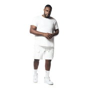 Smoke Rise Big and Tall Big and Tall - Essential Knit Twill Cargo Shorts - White