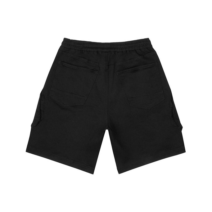 Smoke Rise Essential Knit Twill Cargo Shorts - Black