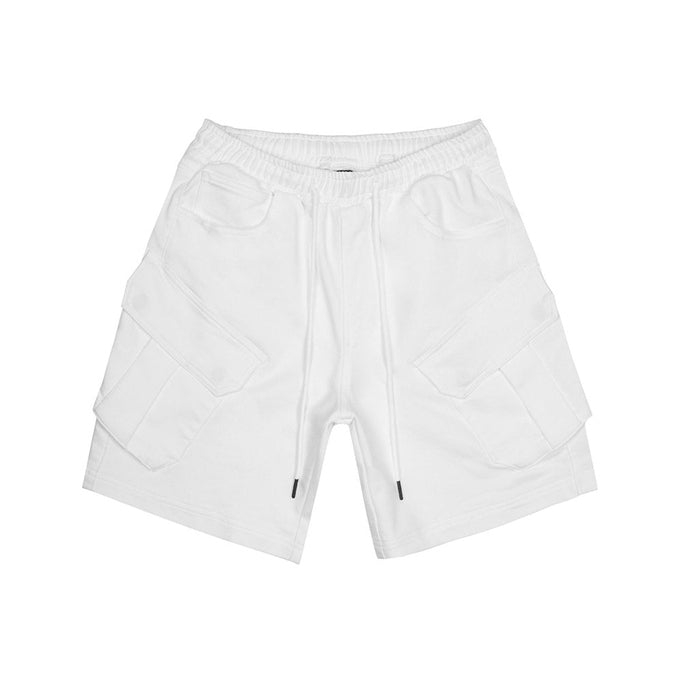 Essential Knit Twill Cargo Shorts