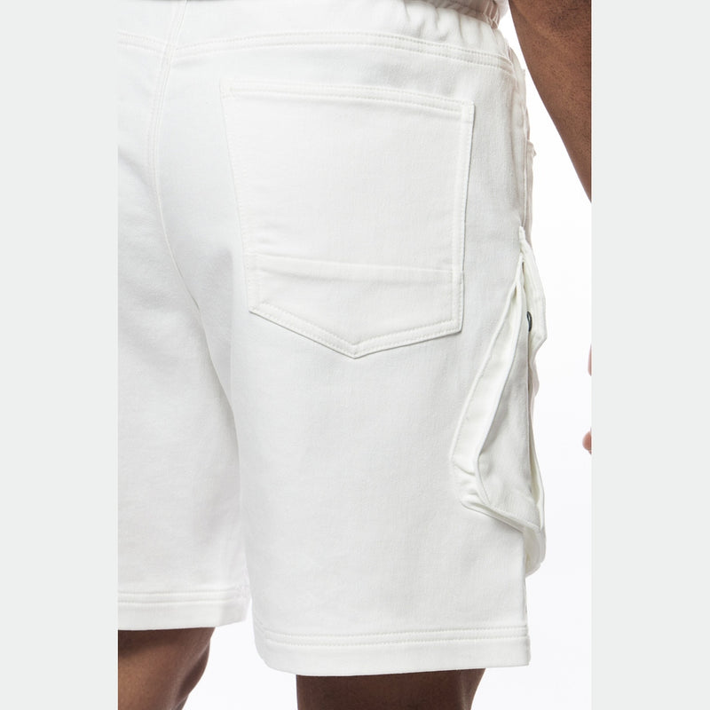 Essential Knit Twill Cargo Shorts