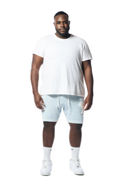 Big and Tall - Varsity Knit Jacquard Resort Shorts - Seabreeze