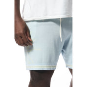 Smoke Rise Big and Tall Big and Tall - Varsity Knit Jacquard Resort Shorts - Seabreeze