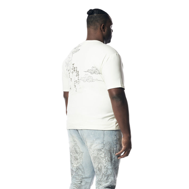 Big and Tall - Printed Tattoo Tee Shirt