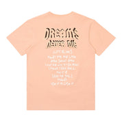 Smoke Rise Dreamer Graphic Tee - Peach