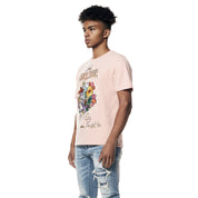 Smoke Rise Dreamer Graphic Tee - Peach