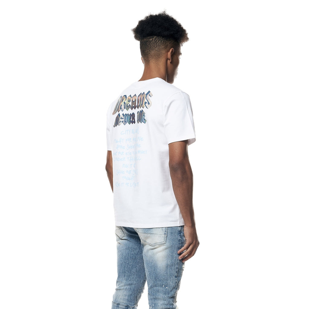 Smoke Rise Dreamer Graphic Tee - White