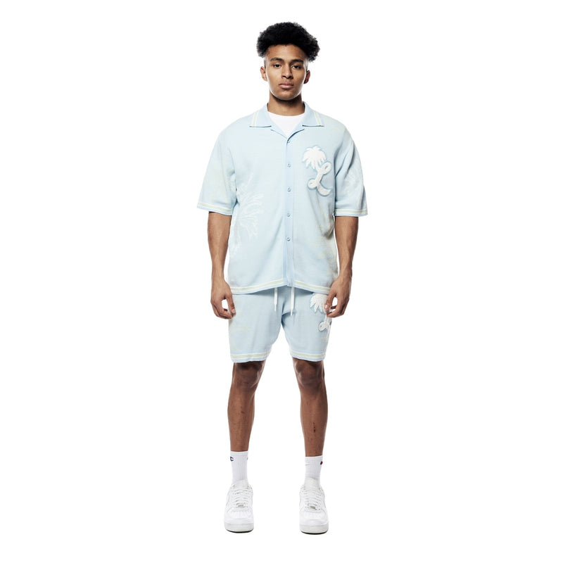Varsity Knit Jacquard Resort Shirt