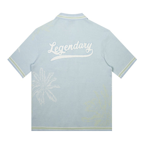 Varsity Knit Jacquard Resort Shirt