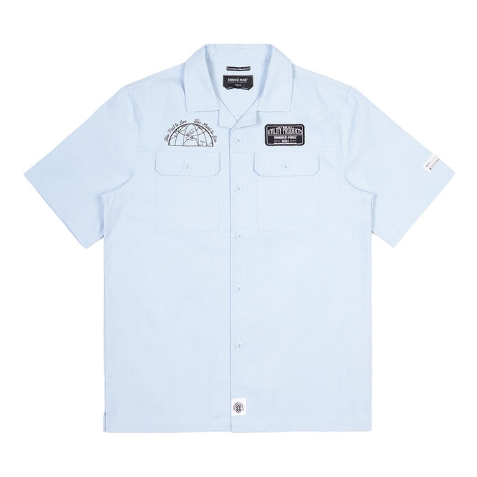 Printed Pitstop Polished Twill Shirt