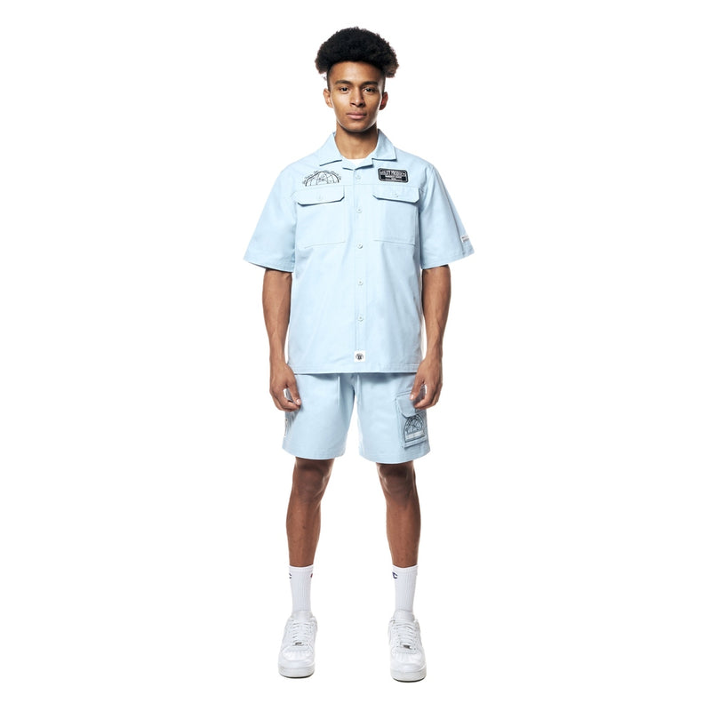 Printed Pitstop Polished Twill Shirt