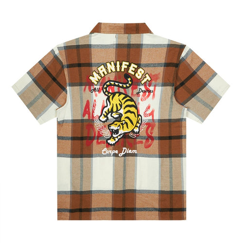 Plaid Graphic Shirt