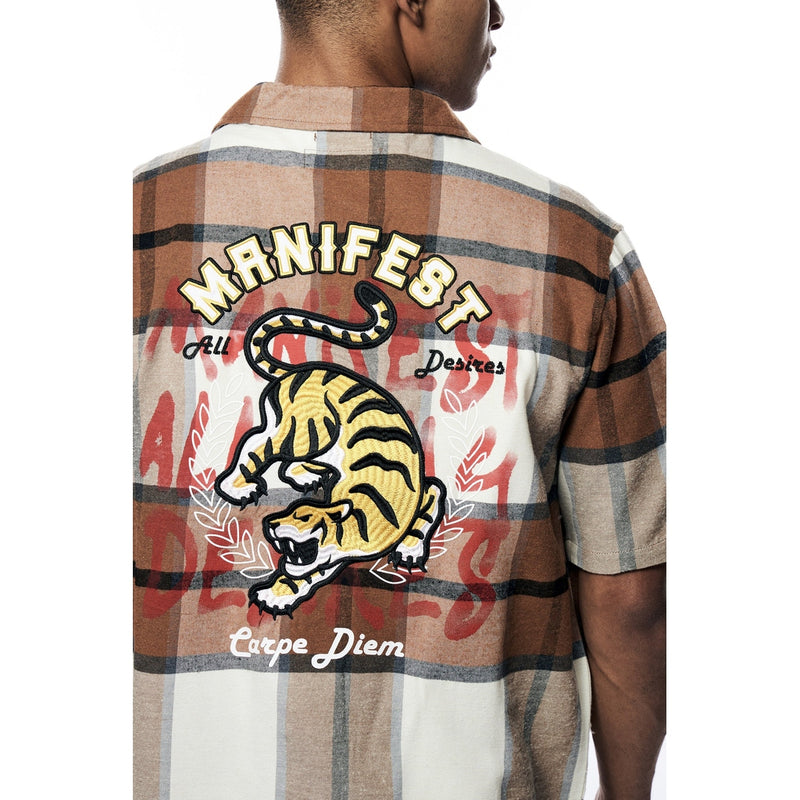 Plaid Graphic Shirt