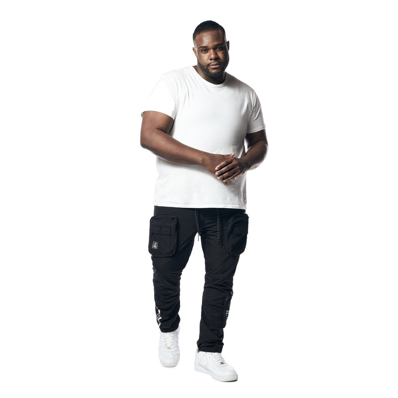 Big & Tall - Printed Utility Windbreaker Joggers