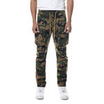 Printed Utility Windbreaker Joggers