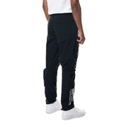 Smoke Rise Printed Utility Windbreaker Joggers - Black