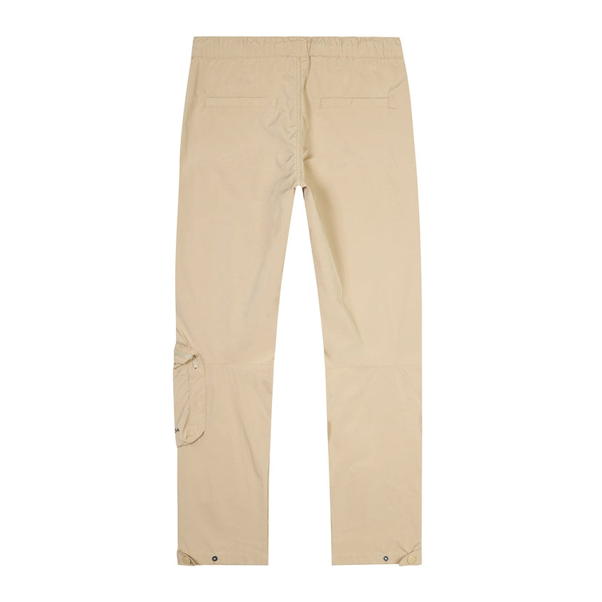 Smoke Rise Printed Utility Windbreaker Joggers - Khaki