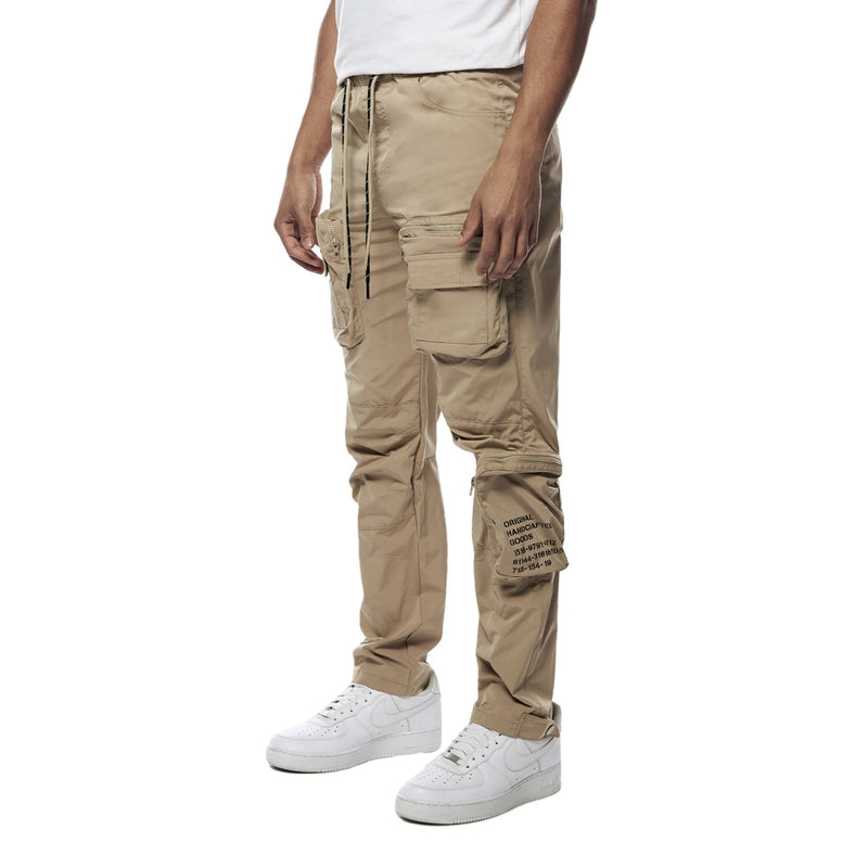Printed Utility Windbreaker Joggers