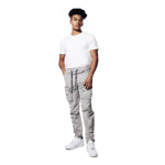 Printed Utility Windbreaker Joggers
