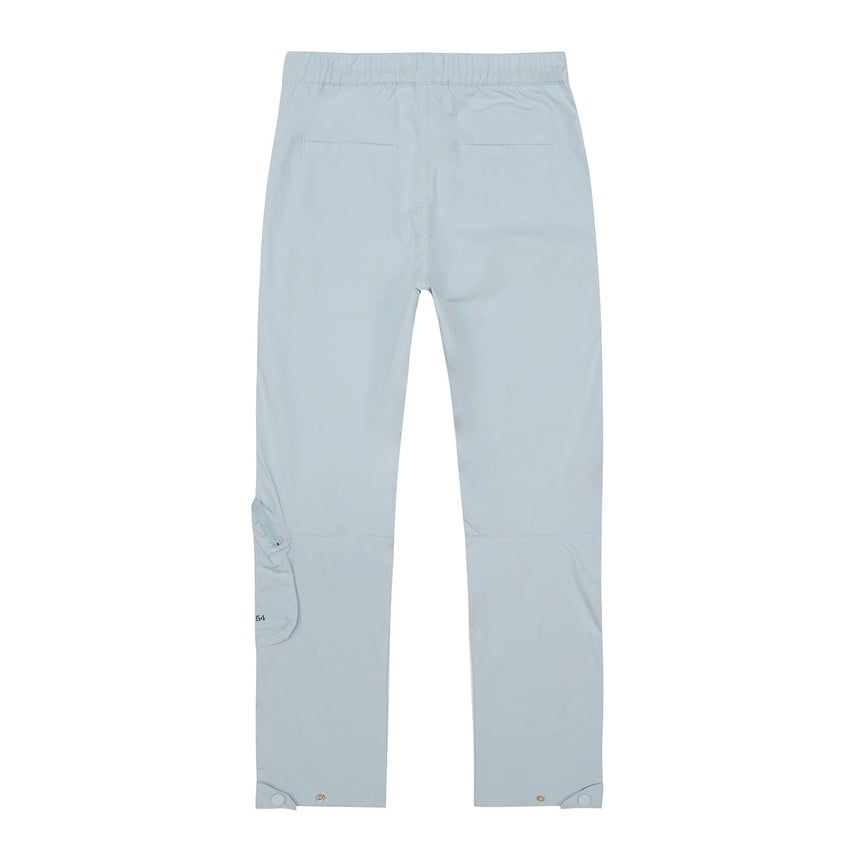 Smoke Rise Printed Utility Windbreaker Joggers - Seabreeze