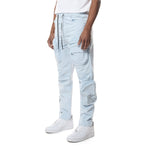 Printed Utility Windbreaker Joggers