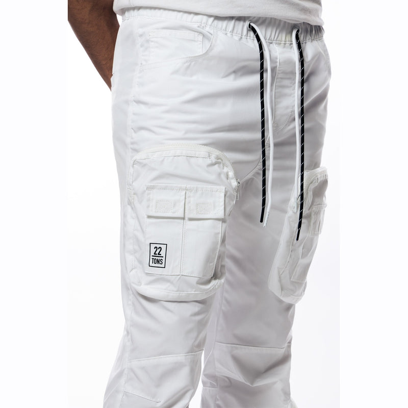 Printed Utility Windbreaker Joggers