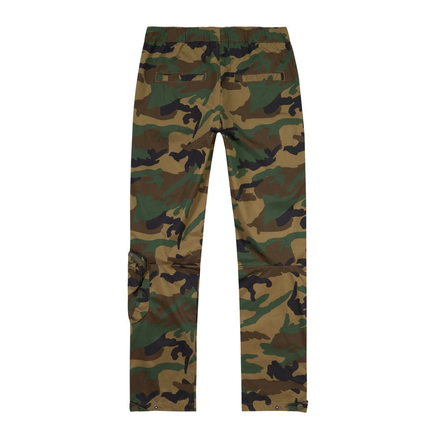 Smoke Rise Big and Tall Big and Tall - Printed Utility Windbreaker Joggers - Wood Camo