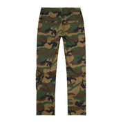 Smoke Rise Printed Utility Windbreaker Joggers - Wood Camo