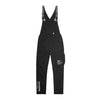 Tonal Color Block Windbreaker Utility Overalls