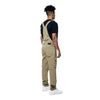 Tonal Color Block Windbreaker Utility Overalls - Light Olive