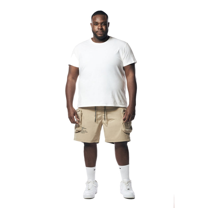 Big & Tall - Printed Utility Lounge Windbreaker Shorts