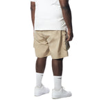 Big & Tall - Printed Utility Lounge Windbreaker Shorts