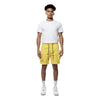 Printed Utility Lounge Windbreaker Shorts