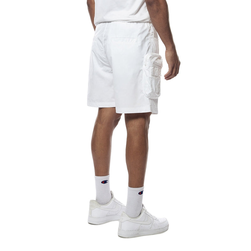 Printed Utility Lounge Windbreaker Shorts