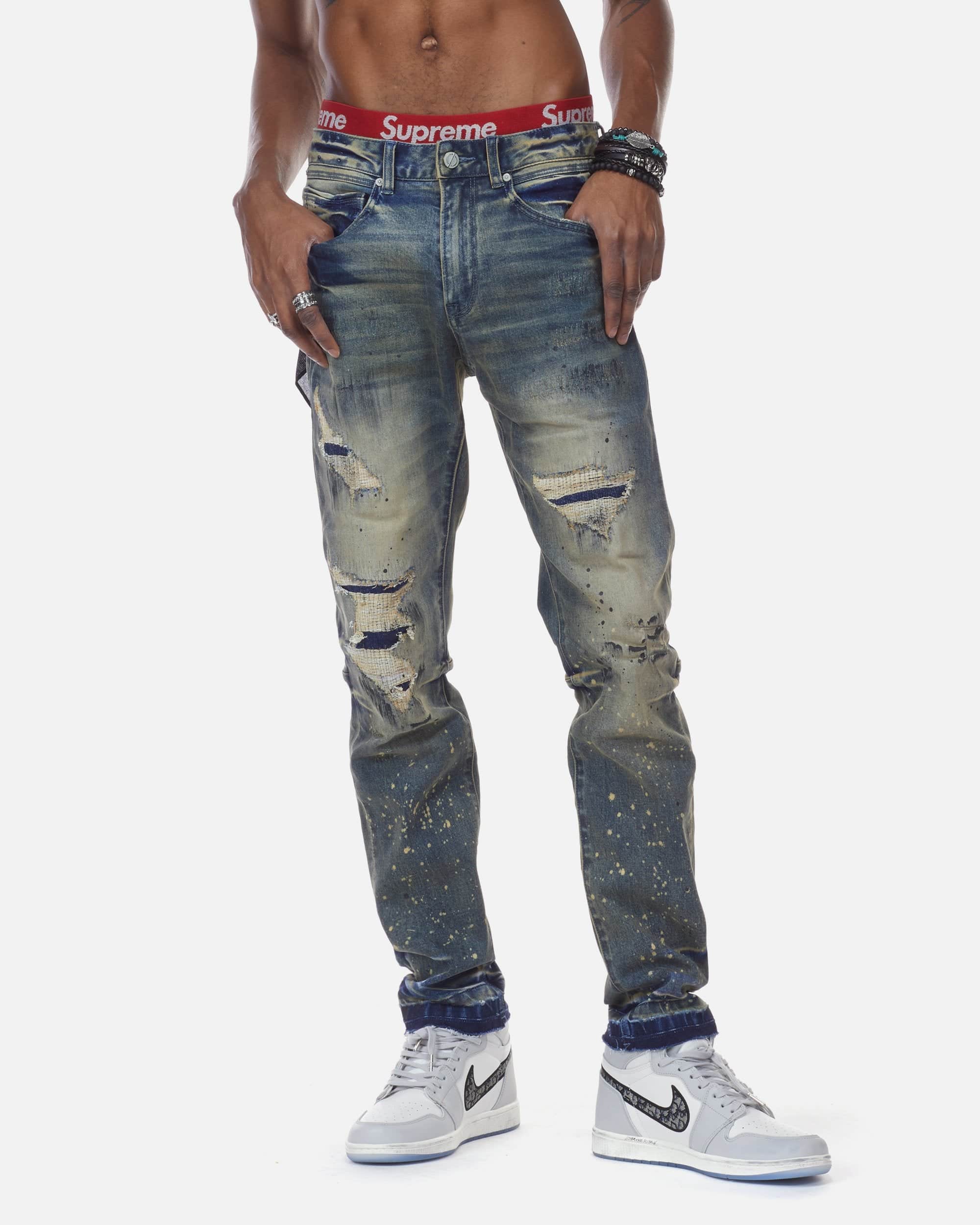 Bleunoir Vintage Jeans - Oil Blue - Smoke Rise