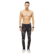 Bleu Noir Bleunoir Raw Edge Jeans - Shadow Grey