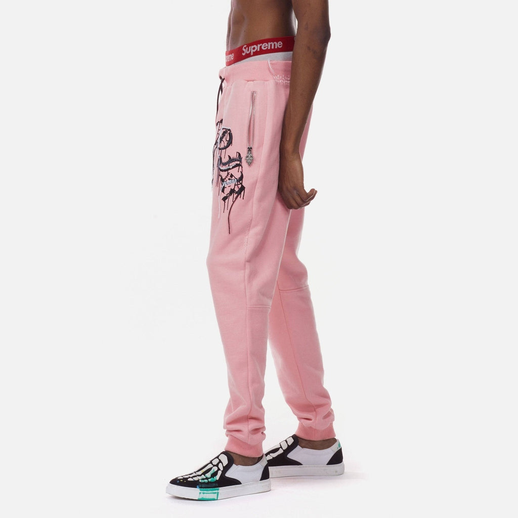 Bleu Noir Bleunoir Thick Thread Jogger Pants - Shell Pink