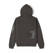 Smoke Rise Big and Tall Big and Tall Utility Fashion Fleece Hoodie - Dark Olive