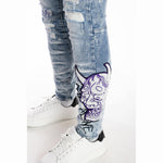 Dokkaebi Fashion Jeans - Malibu Blue - Smoke Rise